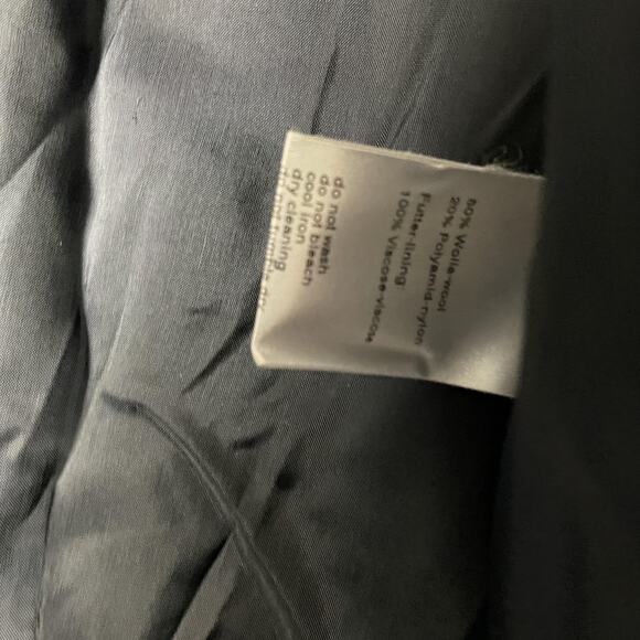 Akris Punto Jacket Womens 8 Wool Blend Bergdorf Goodman Modern Boxy Minimalist - Picture 14 of 16